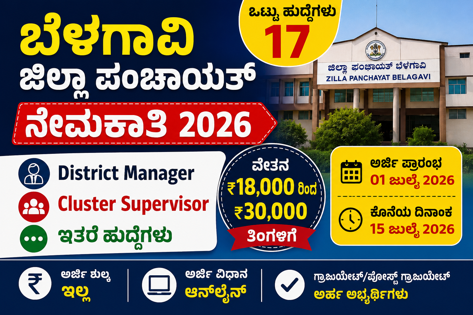 Zilla panchayat job